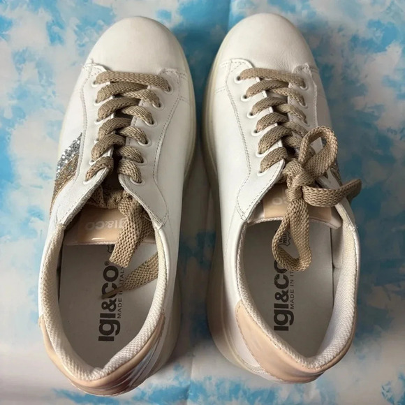 IGI & CO Womens Wedge Oxford shoes size 38 - Picture 3 of 10